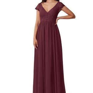 Azazie Cabernet Dress